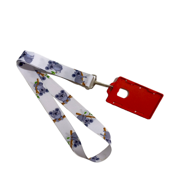 LANYARD KOALA BLANCO