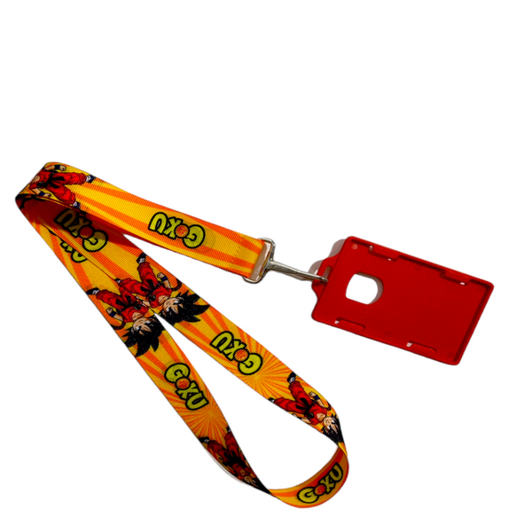 LANYARD GOKU AMARILLO