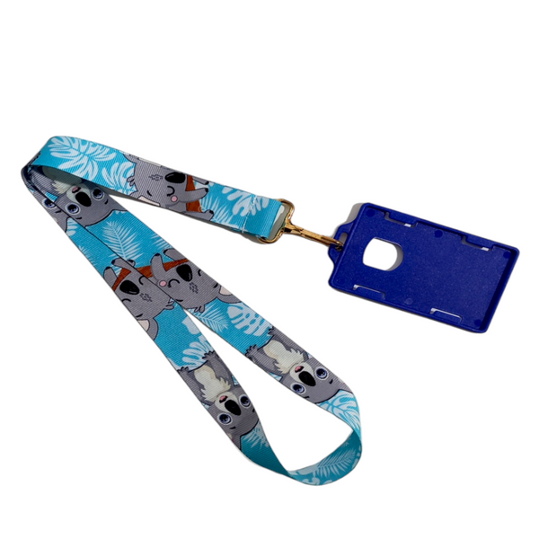 LANYARD KOALA AZUL