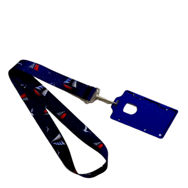 LANYARD BARCOS AZUL OSCURO