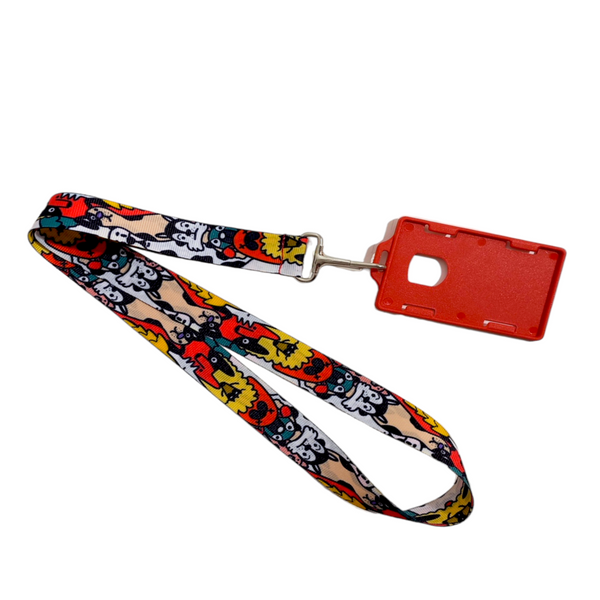LANYARD PERRITOS COLORIDOS