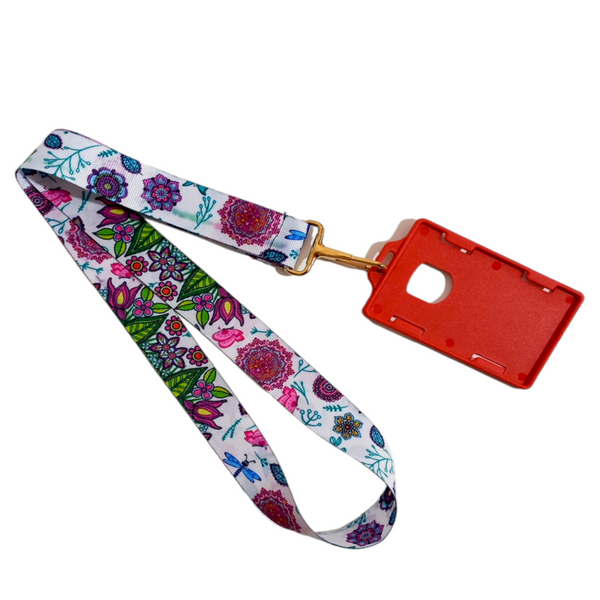 LANYARD MANDALAS Y FLORES