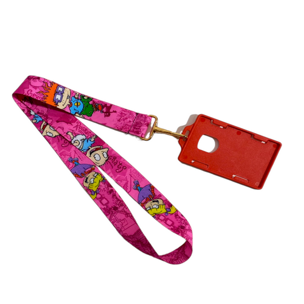 LANYARD RUGRATS ROSADO