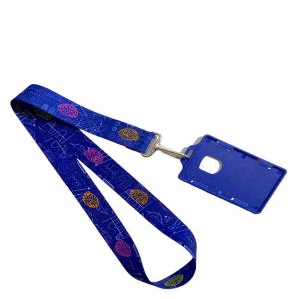 LANYARD CEREBRO AZUL
