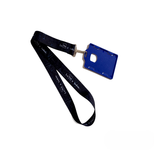LANYARD MADRID NEGRO