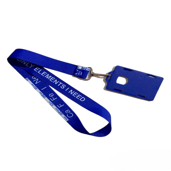LANYARD CAFEINE AZUL