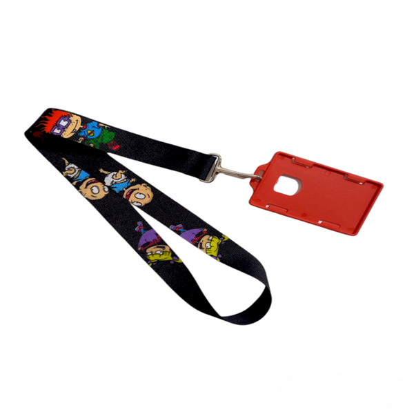 LANYARD RUGARS BABY NEGRO