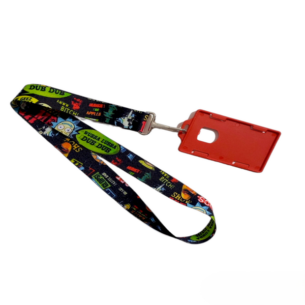 LANYARD RICKMRTY NEGRO