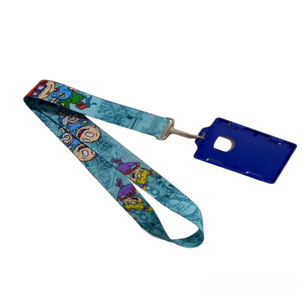 LANYARD RUGRAS AZUL