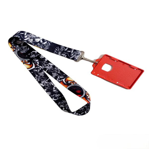LANYARD THNDERCARTS GRIS