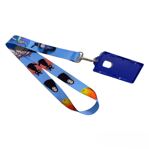 LANYARD STUDIO GHI AZUL