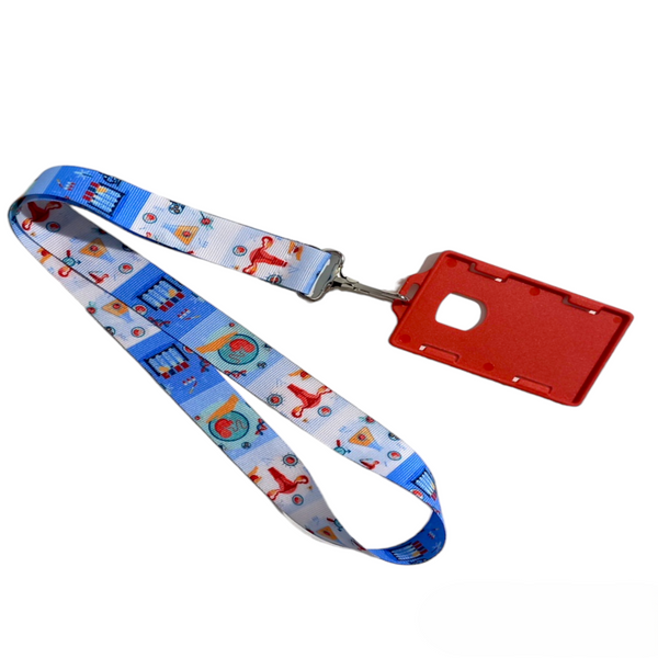 LANYARD GINECOLOGIA AZUL CLARO