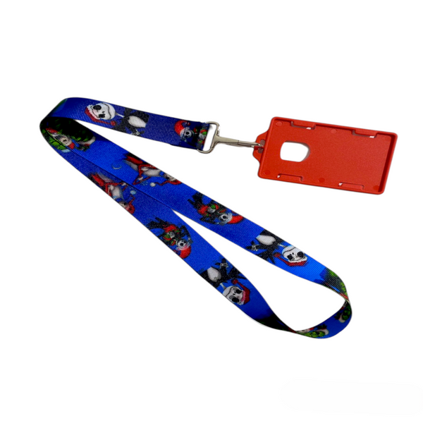 LANYARD JACK NAVIDAD AZUL