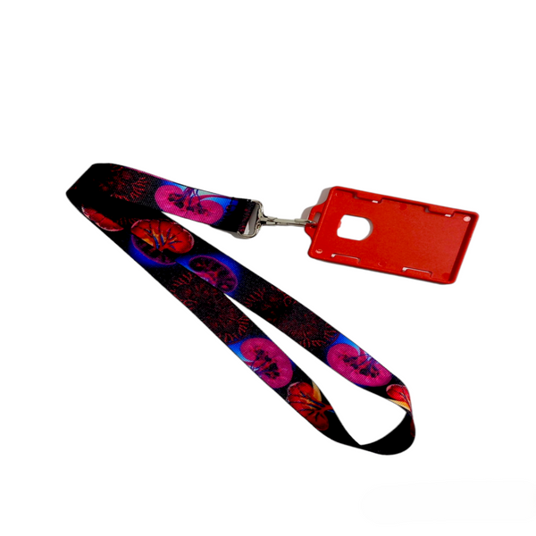 LANYARD RIÑONES NEGRO