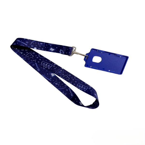 LANYARD ODONTOLOGICO AZUL