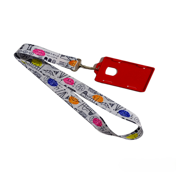 LANYARD HEMISFERIO BLNCO