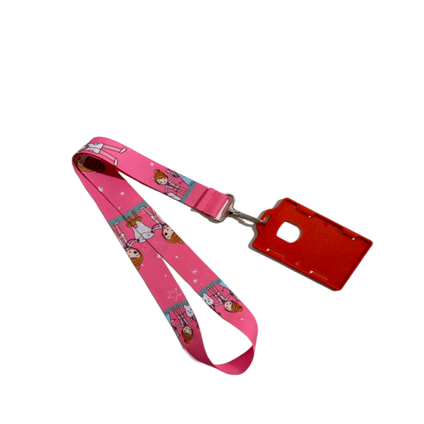 LANYARD ODONTOLOGIA ROSA