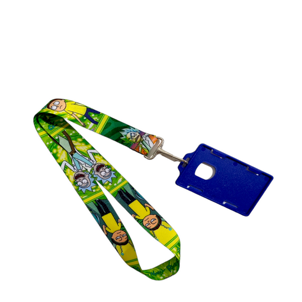 LANYARD RICKMORTY VERDE