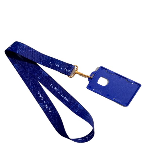 LANYARD LOS ODIO A TODOS AZUL