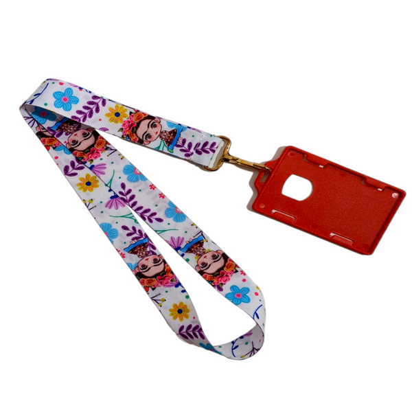 LANYARD FRIDA BLANCO