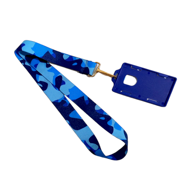 LANYARD MILITAR AZUL CLARO