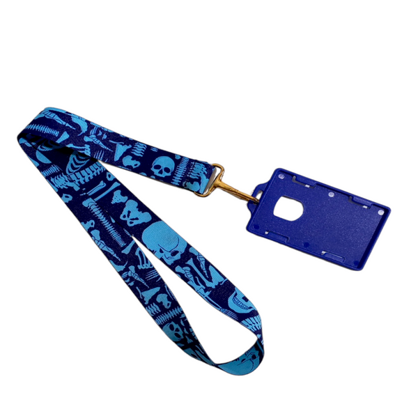 LANYARD RADIOGRAFÍA AZUL OSCURO