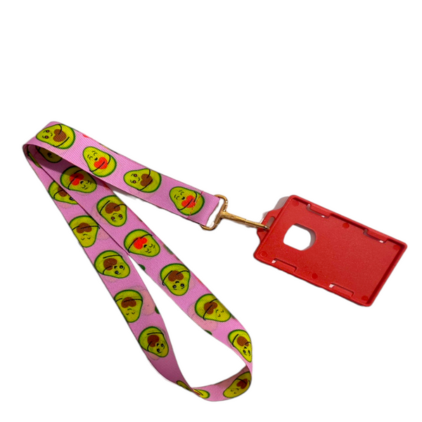 LANYARD AGUACATES ROSA