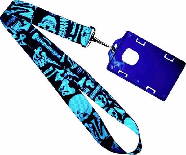 LANYARD BONES BLUE